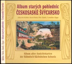 Album starých pohlednic - Českosaské Švýcarsko