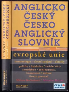 Anglicko-český, česko-anglický slovník Evropské unie