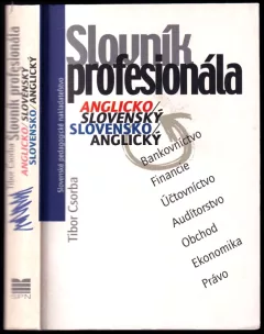 Anglicko-slovenský, slovensko-anglický slovník profesionála