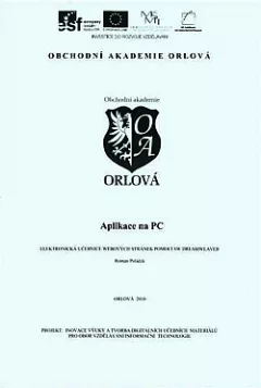 Aplikace na PC - elektronická učebnice webových stránek pomocí sw Dreamweaver