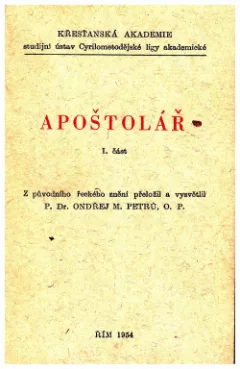 Apoštolář
