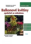 Balkonové květiny společně se zeleninou