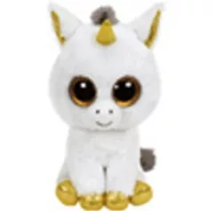 Beanie Boos Pegasus bílý jednorožec 24 cm