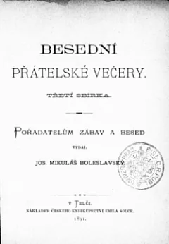 Besední přátelské večery: Sbírka 3