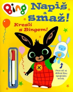 Bing - Napiš a smaž! Kresli s Bingem!