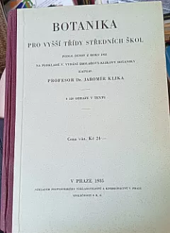 Botanika pro vyšší třídy středních škol