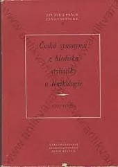 Česká synonyma z hlediska stylistiky a lexikologie