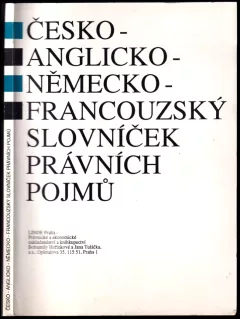 Česko-anglicko-německo-francouzský slovníček právních pojmů