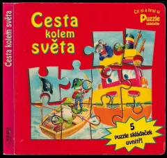 Cesta kolem světa - kniha s puzzle