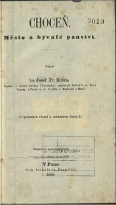 Choceň: Město a bývalé panství