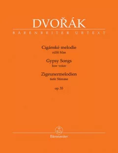 Cigánské melodie nižší hlas, op. 55