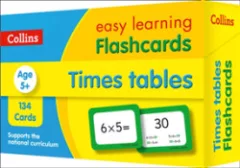Collins Easy Learning - Flashcards - Times Tables Ages 5+