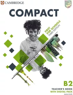 Compact First for Schools B2 Teacher´s Book with Digital Pack, 3rd