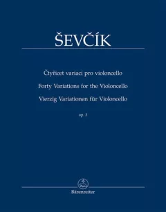 Čtyřicet variací pro violoncello op. 3