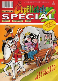 Čtyřlístek mezi Indiány