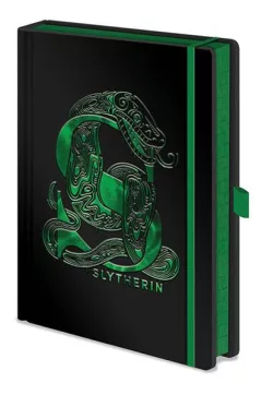 CurePink Poznámkový A5 blok Harry Potter: Slytherin 14,8 x 21 cm SR72696