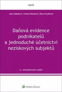 Daňová evidence podnikatelů a jednoduché účetnictví neziskových subjektů