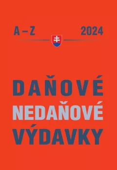 Daňové a nedaňové výdavky 2024