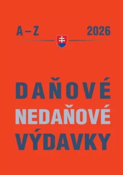 Daňové a nedaňové výdavky 2026