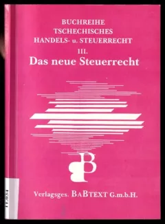 Das neue Steuersystem III.