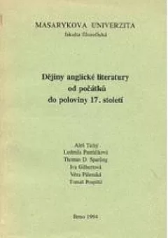 Dějiny anglické literatury od počátků do poloviny 17. století