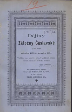 Dějiny záložny Čáslavské