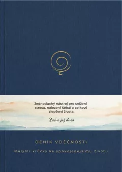Deník vděčnosti - modrý