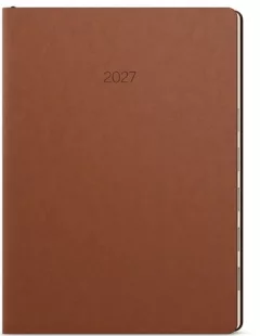 Denní diář 2027 Maxim B5 hnědá