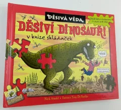 Děsiví dinosauři v knize skládaček