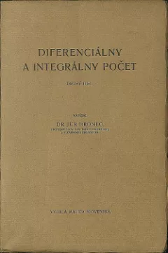 Diferenciálny a integrálny počet. Druhý diel