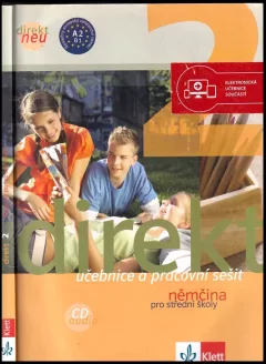 Direkt Neu, němčina pro střední školy - učebnice a pracovní sešit