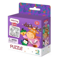 Dodo Puzzle s omalovánkou