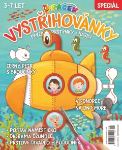 Dráček Vystřihovánky - Pexeso, Prstýnky, Hasiči