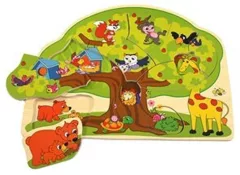 Dřevěné puzzle