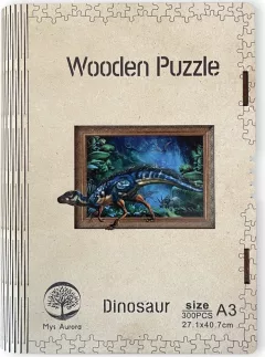 Dřevěné puzzle/Dinosaurus A3