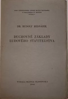 Duchovné základy ľudového staviteľstva