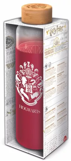 Epee Harry Potter skleněná láhev se silikonovým návlekem 585 ml