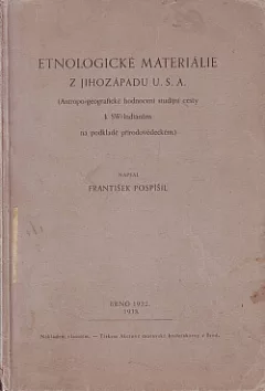 Etnologické materiálie z jihozápadu U.S.A.