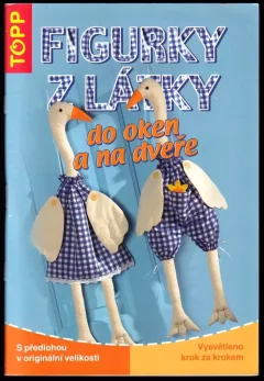 Figurky z látky do oken a na dveře