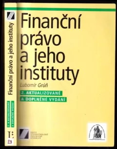 Finanční právo a jeho instituty