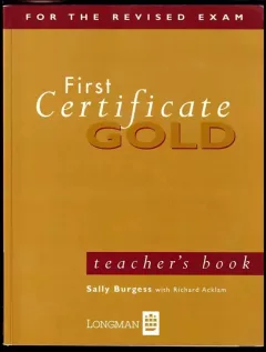 First certificate gold
