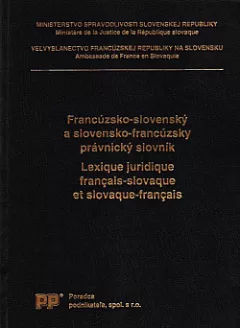 Francúzsko-slovenský a slovensko-francúzsky právnický slovník