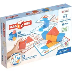 Geomag Magicube Blocks&Cards 16 dílků