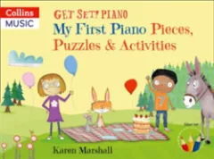 Get Set! Piano - My First Piano Pieces, Puzzles & Activites