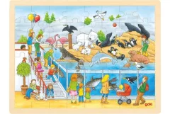 Goki Puzzle Návštěva ZOO 48 dílků