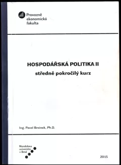 Hospodářská politika II