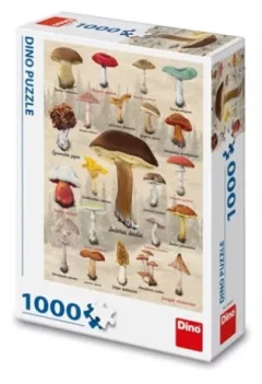 Houby koláž 1000 Puzzle