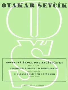 Houslová škola pro začátečníky, opus 6, sešit 1