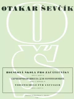 Houslová škola pro začátečníky Opus 6, sešit IV.
