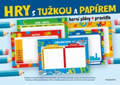 Hry s tužkou a papírem - herní plány + pravidla